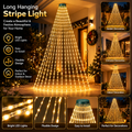 🎄✨ Christmas LED Hanging String Lights with Remote Control ✨🎅