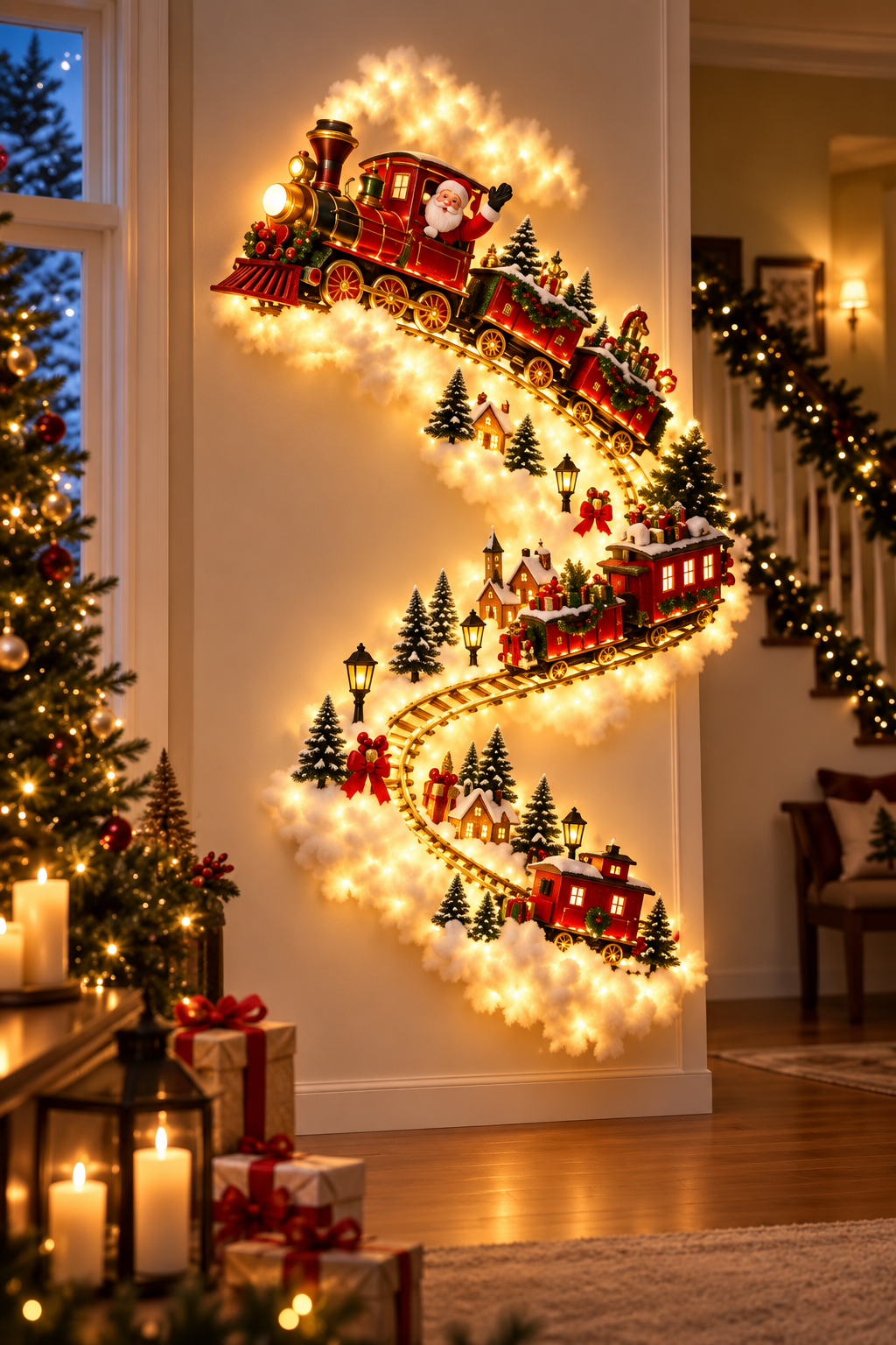 Christmas Magic Trail Wall Light