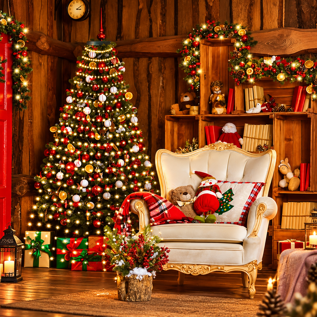 🎄✨ Christmas LED Hanging String Lights with Remote Control ✨🎅